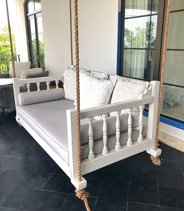 Our Twin Size Madison Bed Swing Made For The @ladcoresortdesigngroup .
#fouroakbedswings #bedswing #hangingbed #resortdesign #interiordesign #outdoorliving #ladcoresortdesigngrouo #southernliving