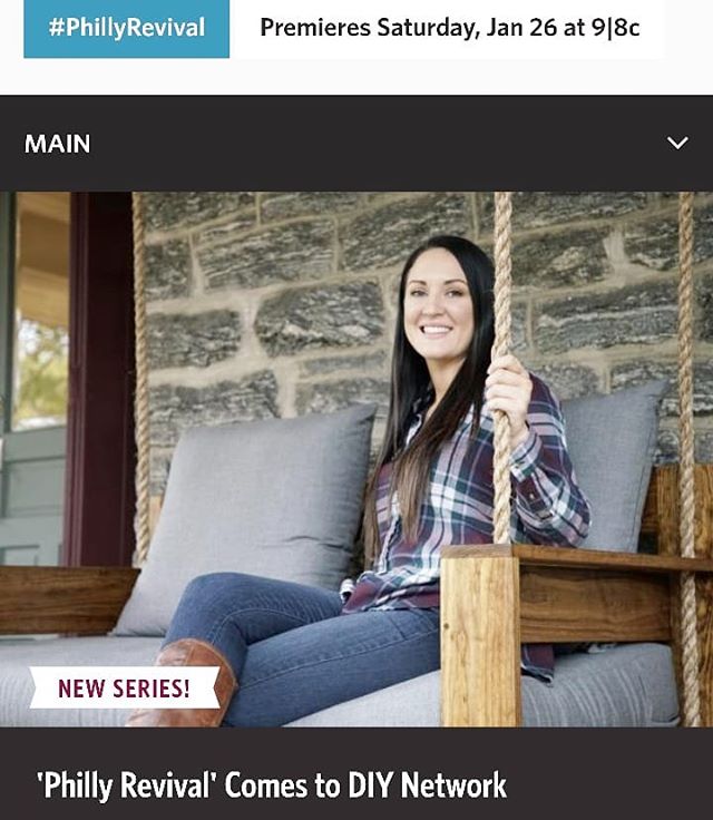 So Grateful To Have Been A Part Of A Great New Show On @diynetwork Called Philly Revival!
.
.
#fouroakbedswings #bedsaremadeforswinging @hestiaphilly #outdoorlivingspace #love #diy #porchswing #porchenvy #bedswing #hangingbed