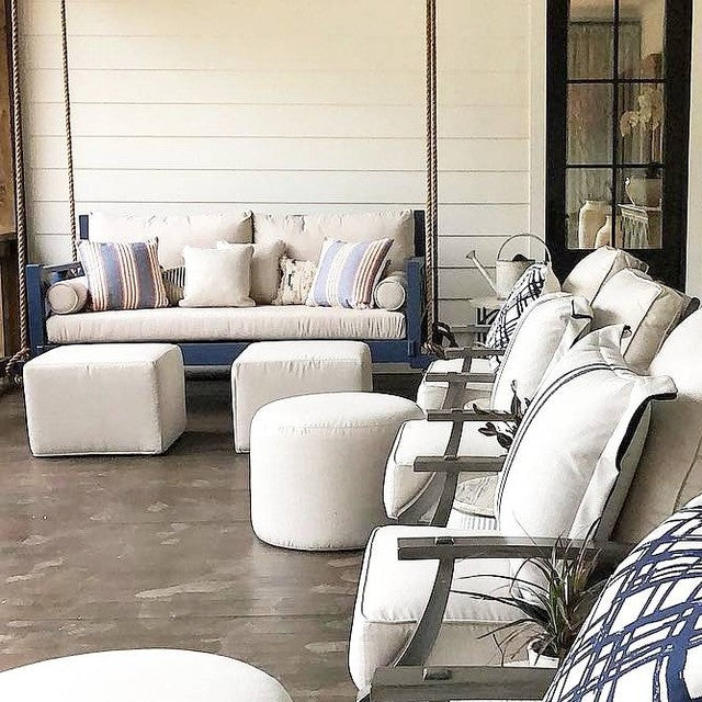 Our Customers Are Some Of The Most Talented And Well-Known Interior Designers That You Can Find! #fouroakbedswings #interiordesign #bedswing #southernliving