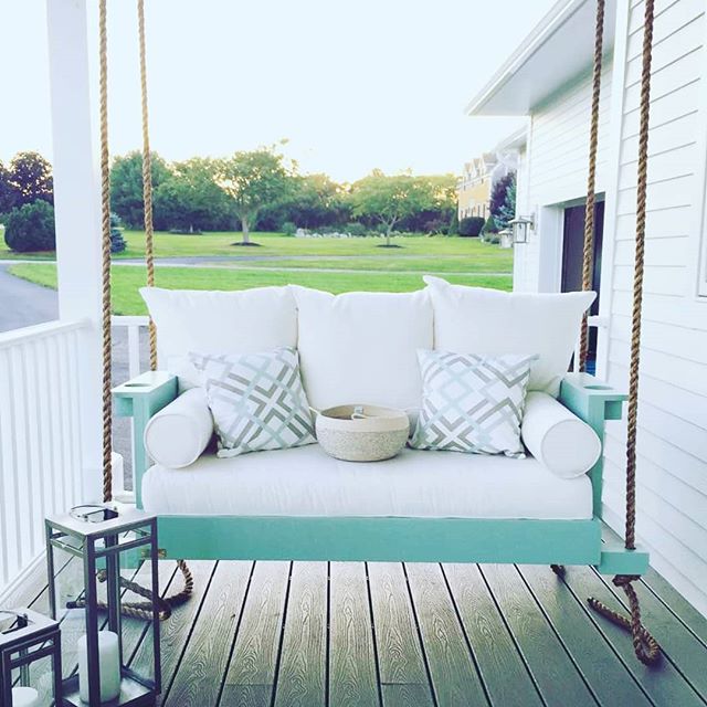It's Still A Good Time To Save On A Bed Swing!  We Are Still Offering Our $300 Discount!! See Our Website For Details.
. 
#bedsaremadeforswinging #fouroakbedswings #outdoorlivingspace #design @sewcialite_nh #newhampshire #bedswing